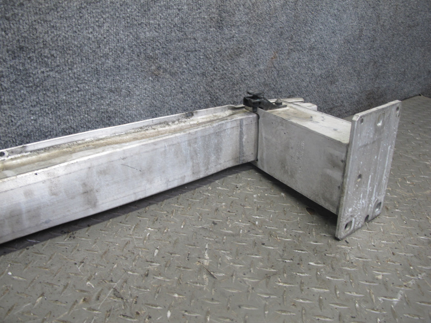 10-12 Audi 8T S5 Front Bumper Reinforcement Impact Bar w Left Right Bracket OEM