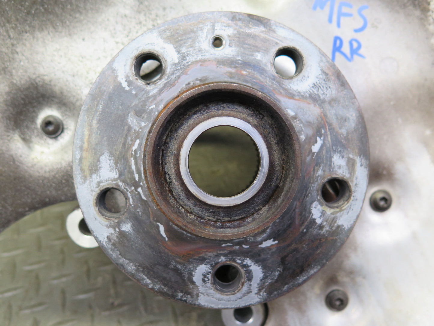 09-16 Audi A5 S5 AWD Rear Right Spindle Knuckle Wheel Hub Bearing 101K Miles OEM