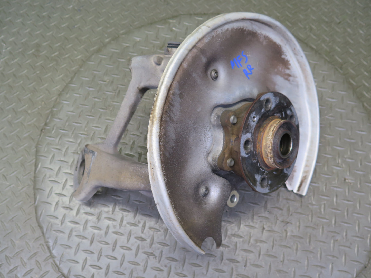 09-16 Audi A5 S5 AWD Rear Right Spindle Knuckle Wheel Hub Bearing 101K Miles OEM