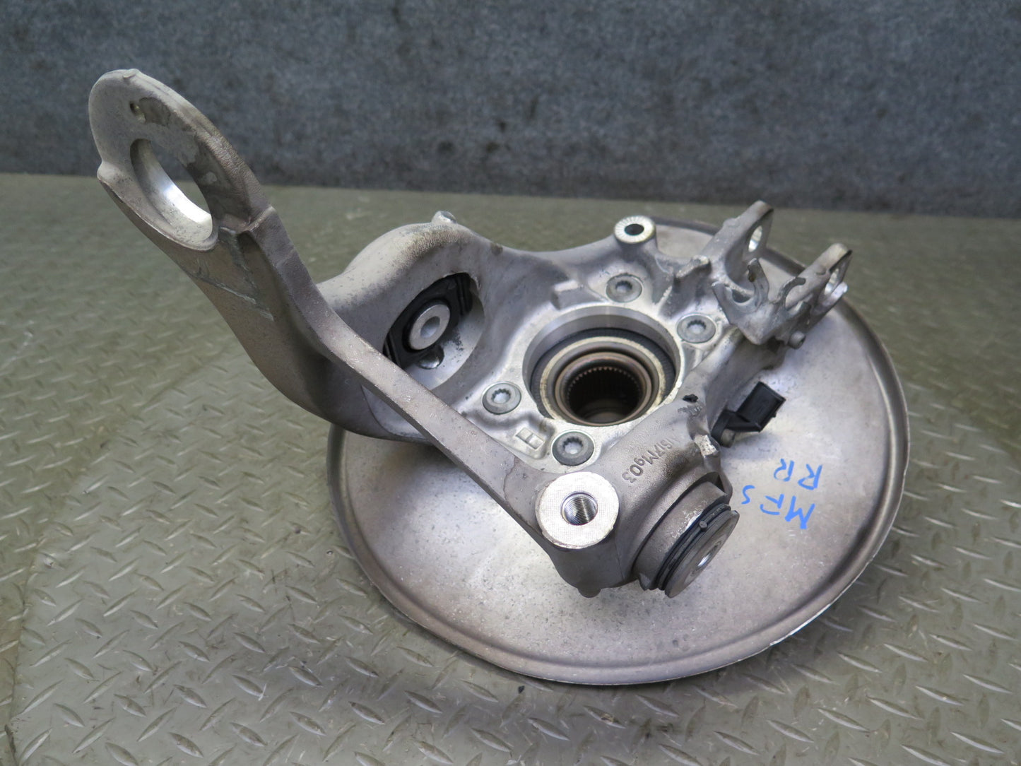 09-16 Audi A5 S5 AWD Rear Right Spindle Knuckle Wheel Hub Bearing 101K Miles OEM