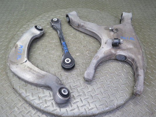 10-16 Audi A5 S5 AWD Set of 3 Rear Left Upper Lower Control Arm 101K Miles OEM