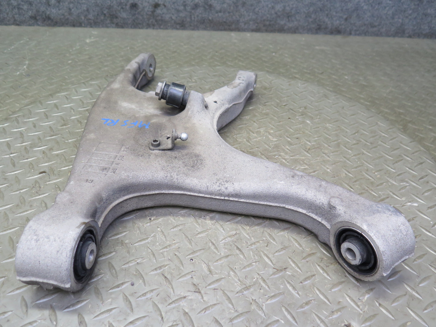 10-16 Audi A5 S5 AWD Set of 3 Rear Left Upper Lower Control Arm 101K Miles OEM