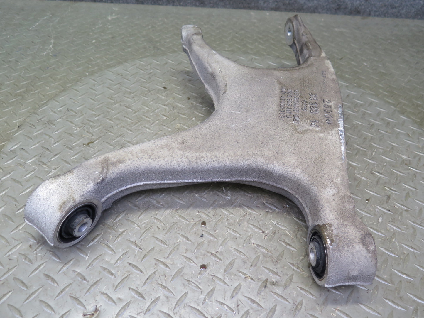 10-16 Audi A5 S5 AWD Set of 3 Rear Left Upper Lower Control Arm 101K Miles OEM