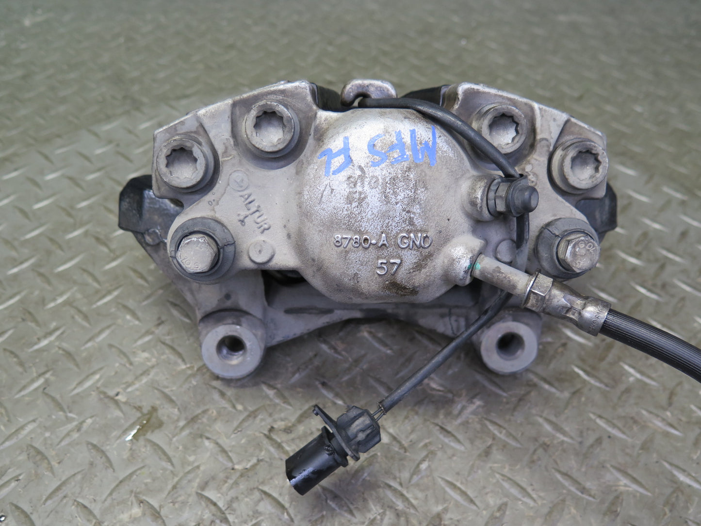 08-16 Audi B8 S5 Coupe AWD Set of 2 Front Left & Right Brake Caliper 101K OEM