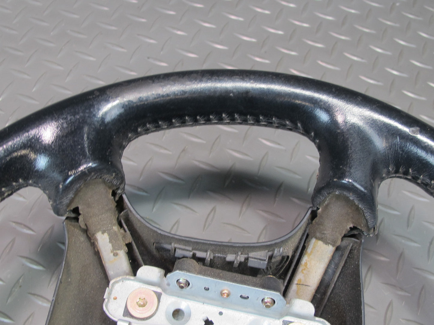 97-98 Lexus JZZ31L SC400 SC300 Leather Steering w Cruise Switch Black OEM