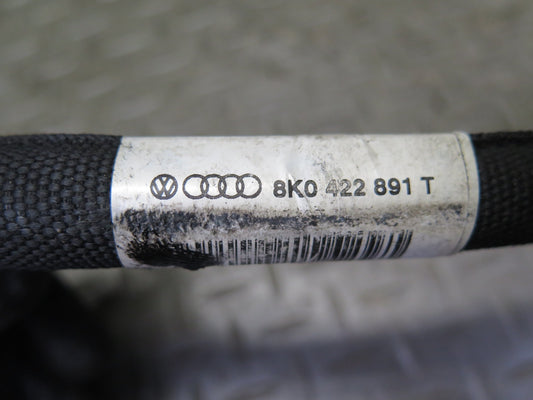 08-10 Audi 8T S5 4.2L Set of 2 Power Steering Hose Pipe Line OEM