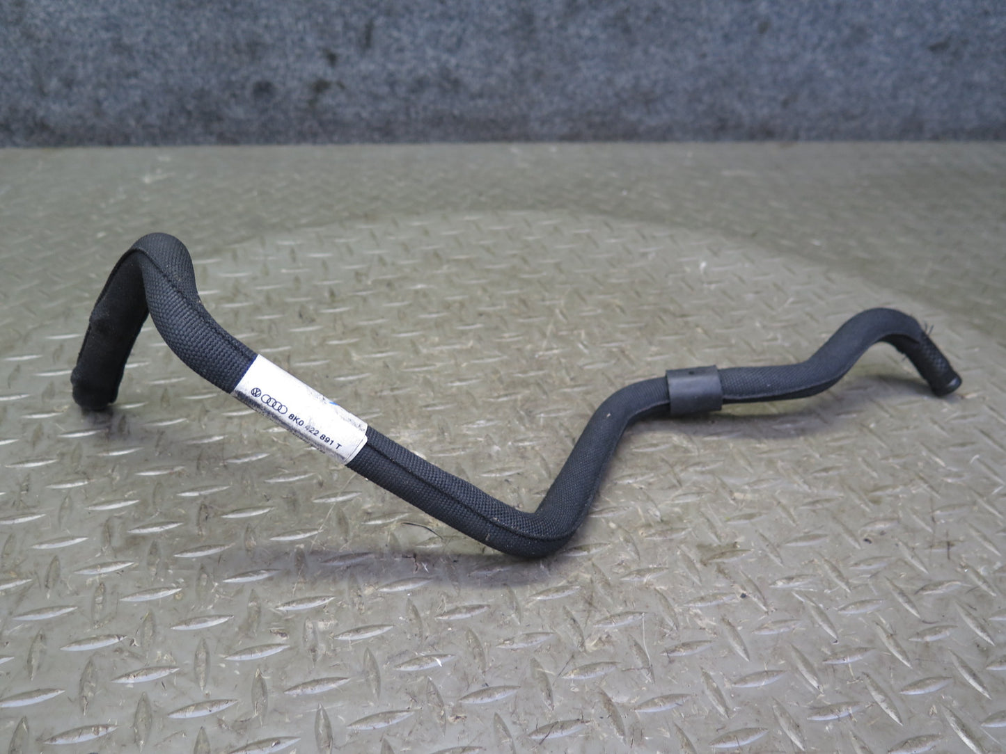 08-10 Audi 8T S5 4.2L Set of 2 Power Steering Hose Pipe Line OEM