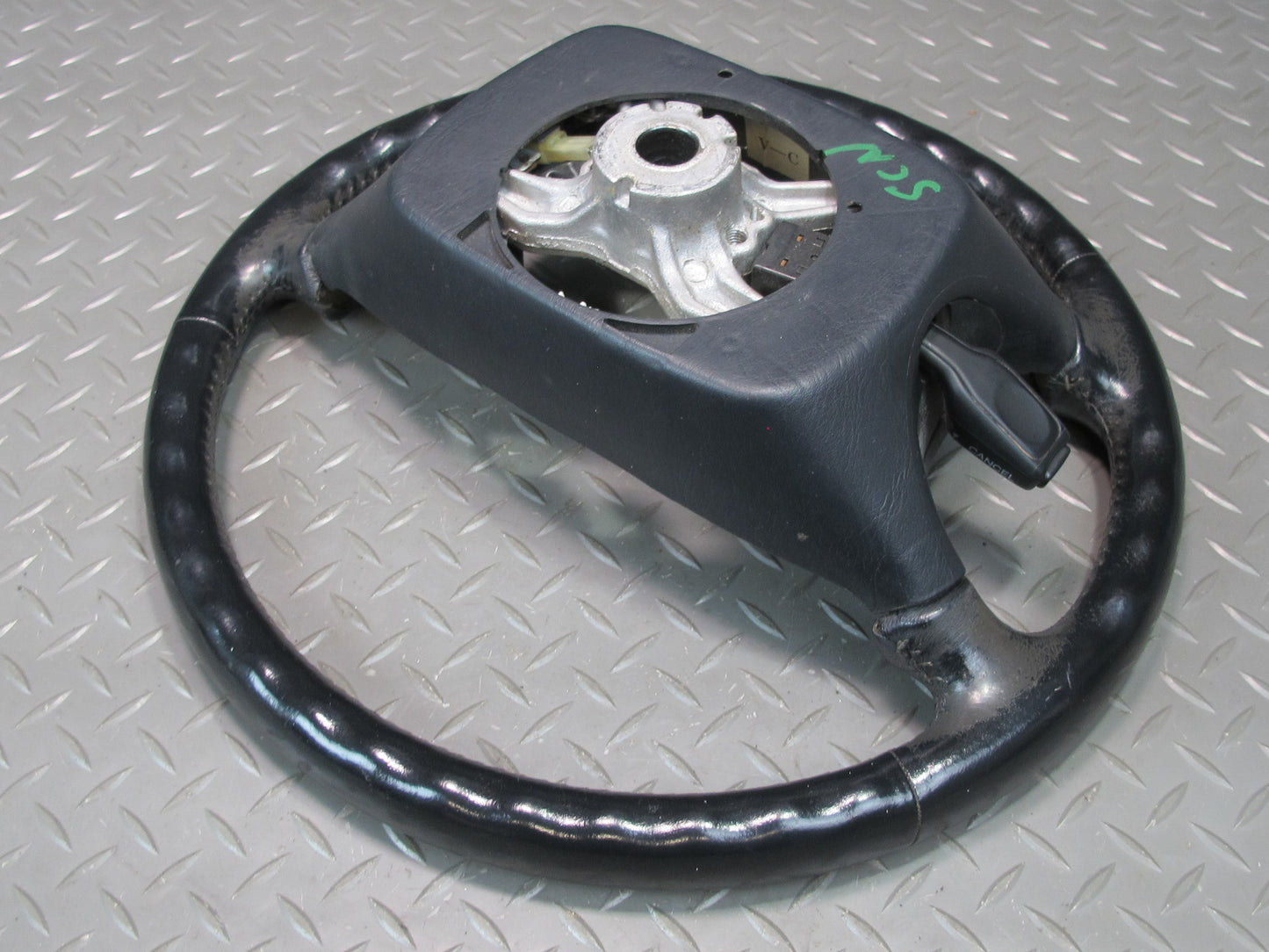 97-98 Lexus JZZ31L SC400 SC300 Leather Steering w Cruise Switch Black OEM