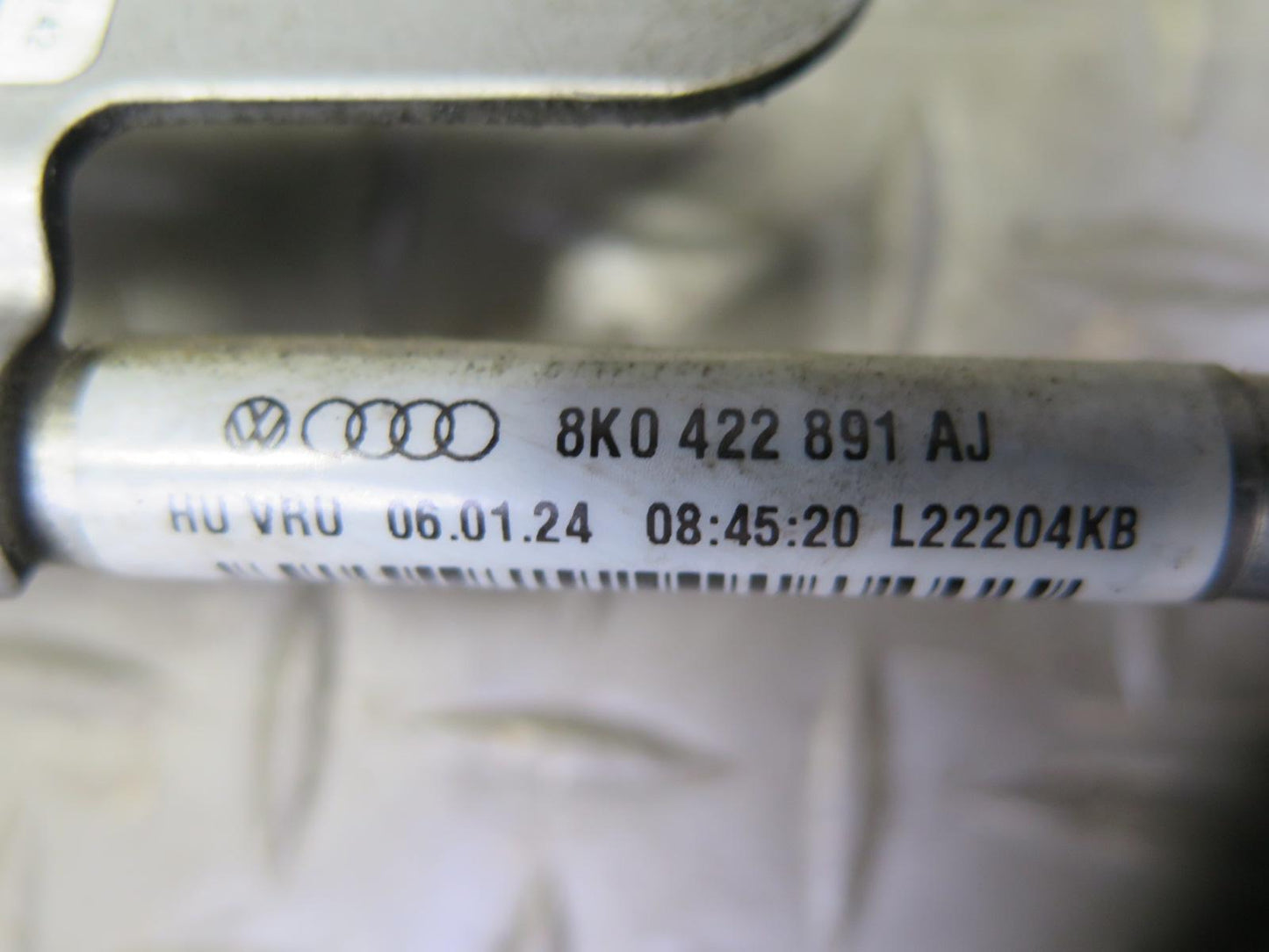 08-11 Audi S5 4.2L Coupe Set of 3 Power Steering Hose Pipe Line OEM