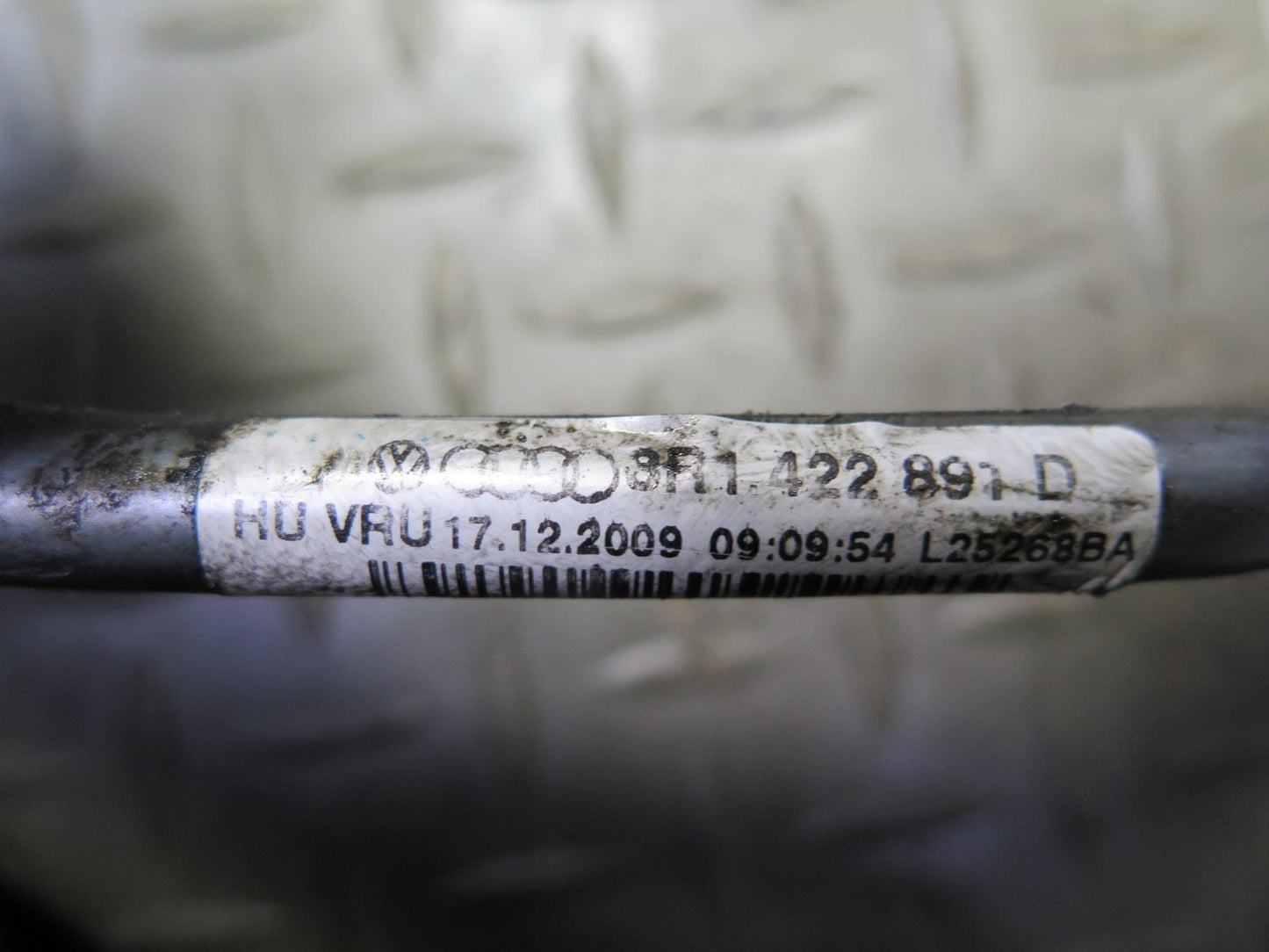 08-11 Audi S5 4.2L Coupe Set of 3 Power Steering Hose Pipe Line OEM