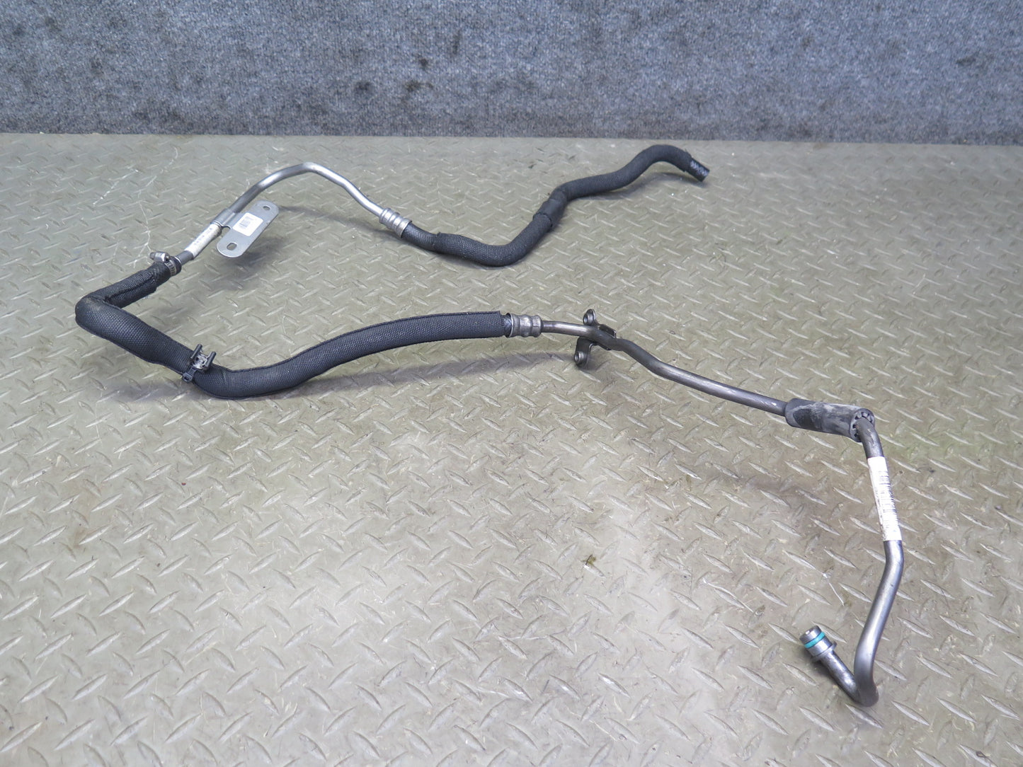 08-11 Audi S5 4.2L Coupe Set of 3 Power Steering Hose Pipe Line OEM
