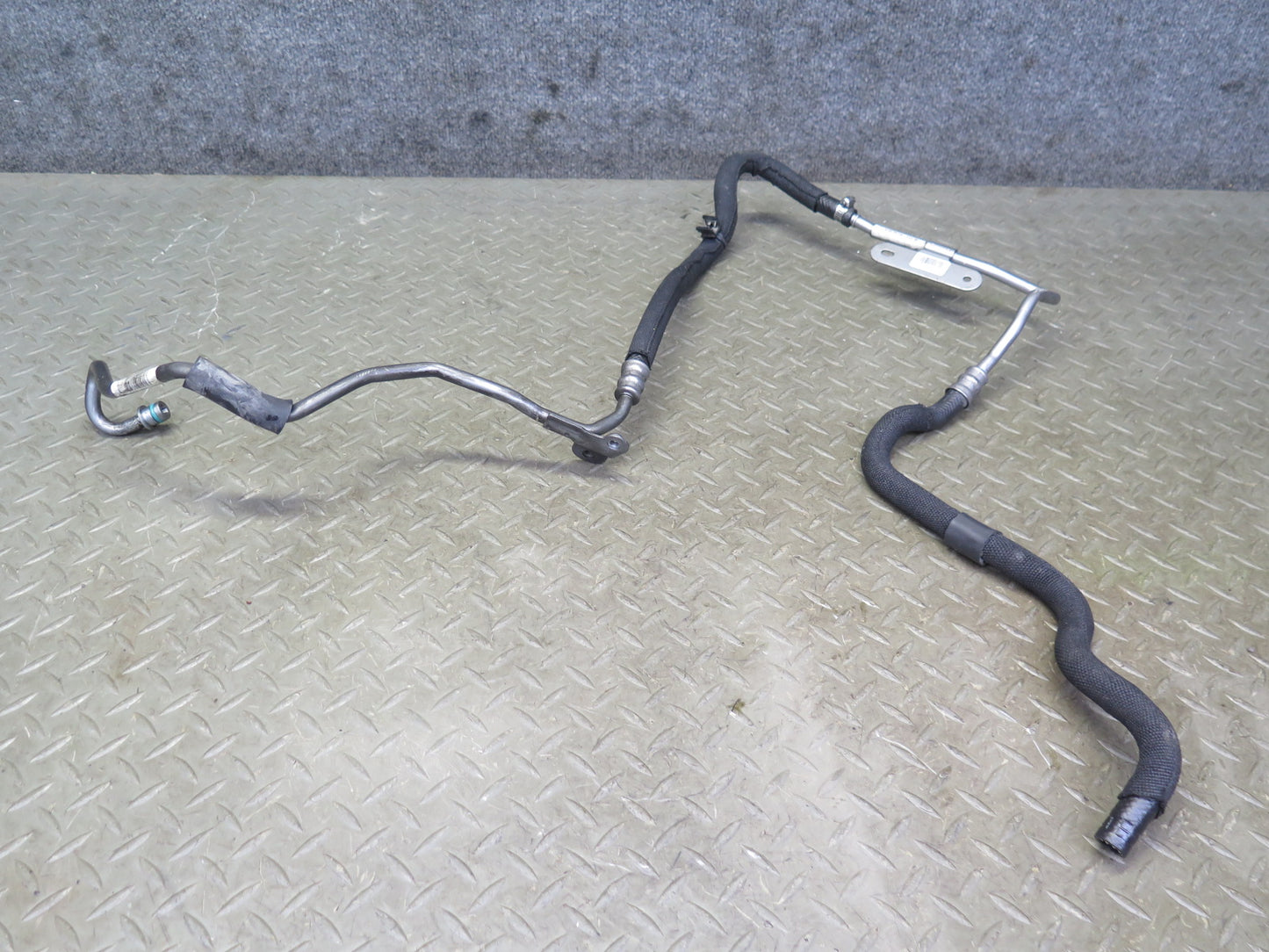 08-11 Audi S5 4.2L Coupe Set of 3 Power Steering Hose Pipe Line OEM