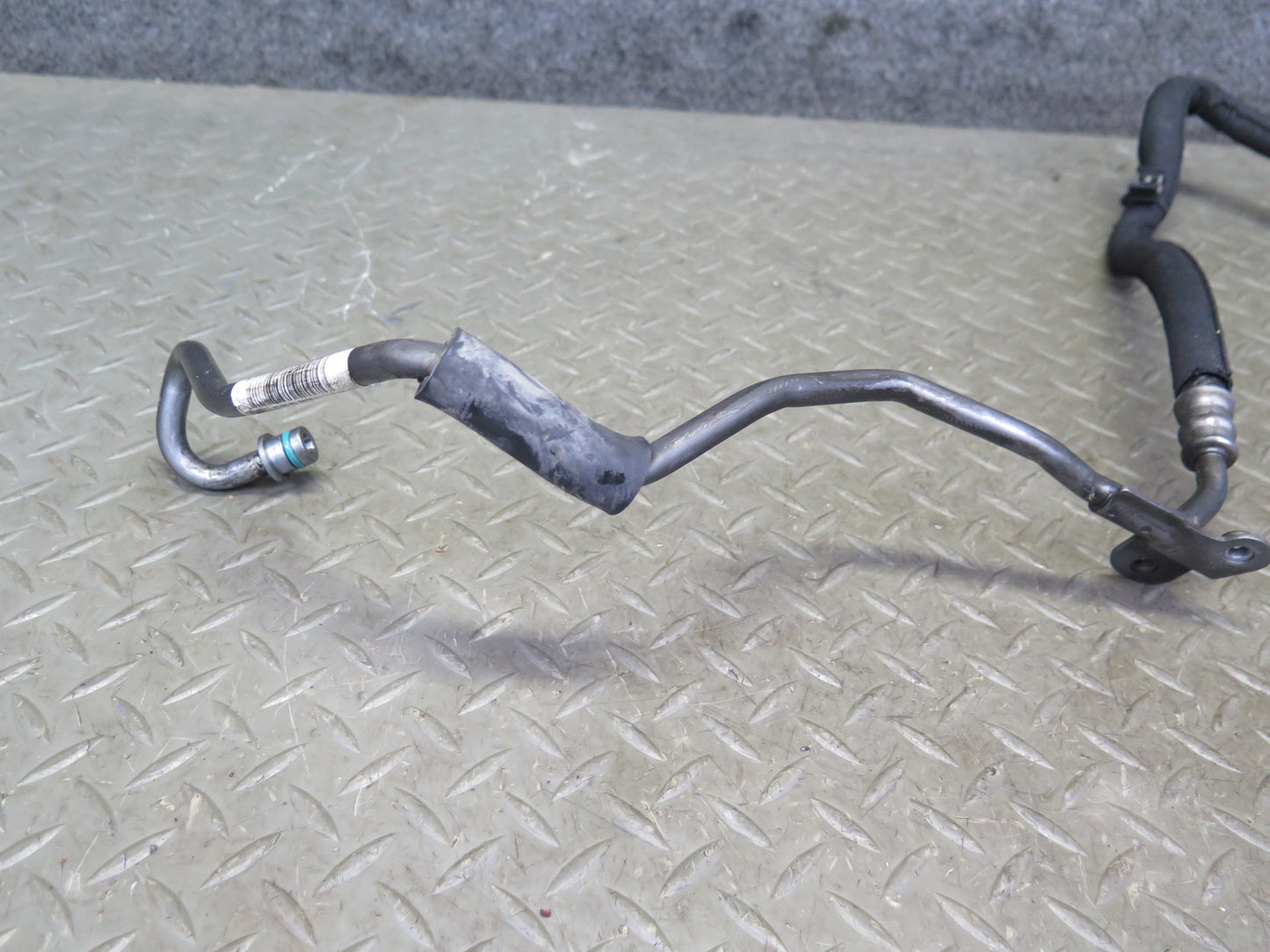 08-11 Audi S5 4.2L Coupe Set of 3 Power Steering Hose Pipe Line OEM