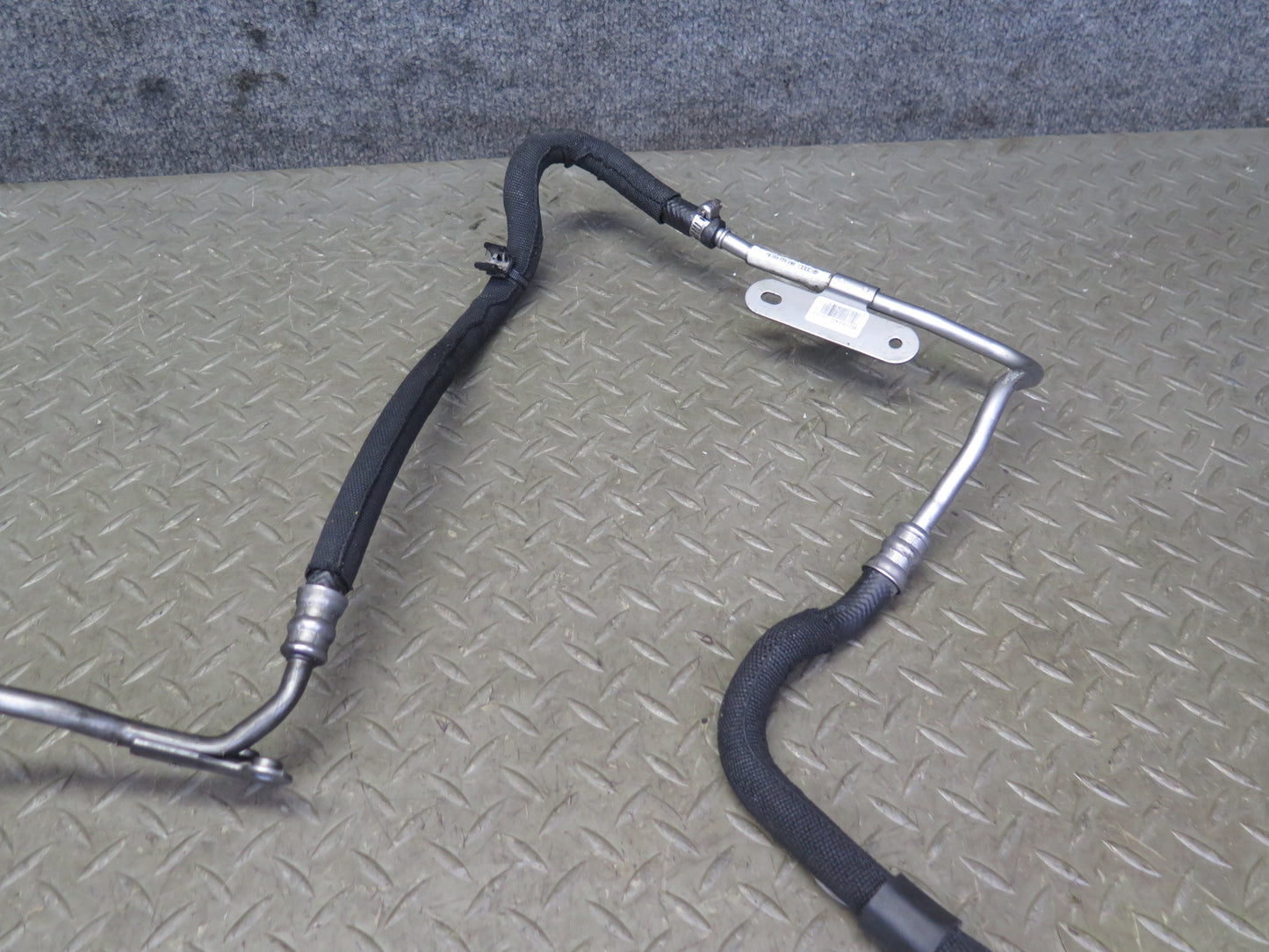 08-11 Audi S5 4.2L Coupe Set of 3 Power Steering Hose Pipe Line OEM