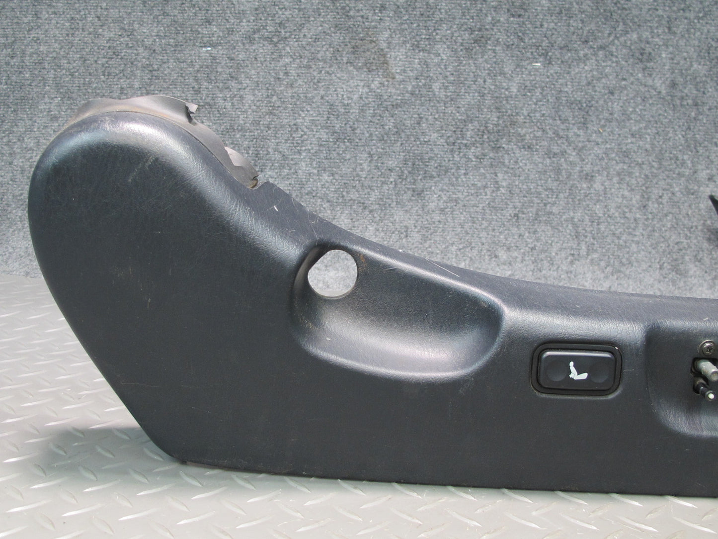 95-00 Lexus JZZ31L SC400 SC300 Front Right Seat Lower Trim w Switches Black OEM