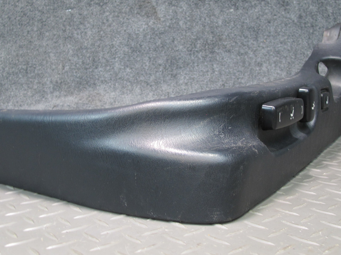 95-00 Lexus JZZ31L SC400 SC300 Front Left Seat Lower Trim w Switches Black OEM