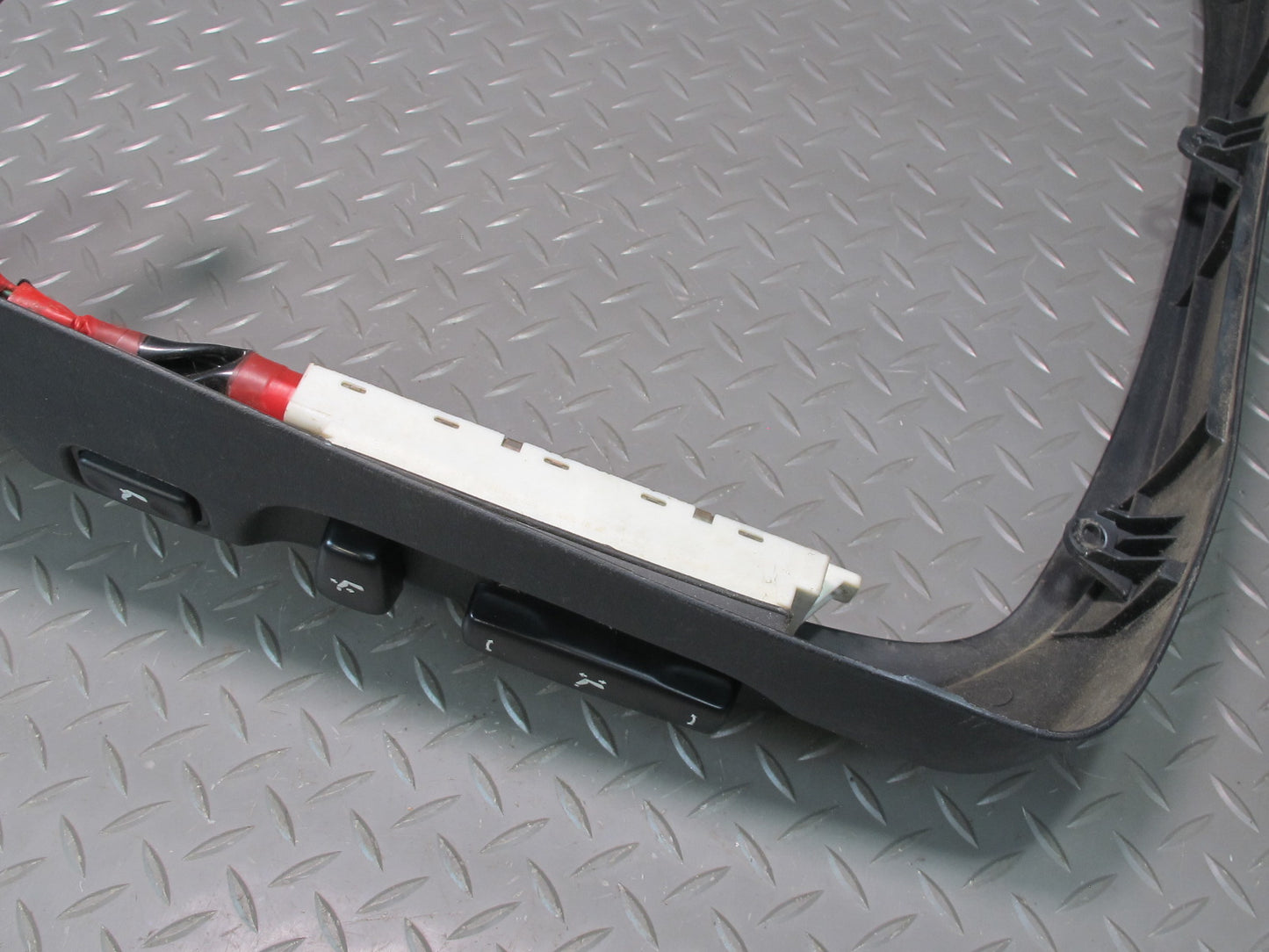 95-00 Lexus JZZ31L SC400 SC300 Front Left Seat Lower Trim w Switches Black OEM