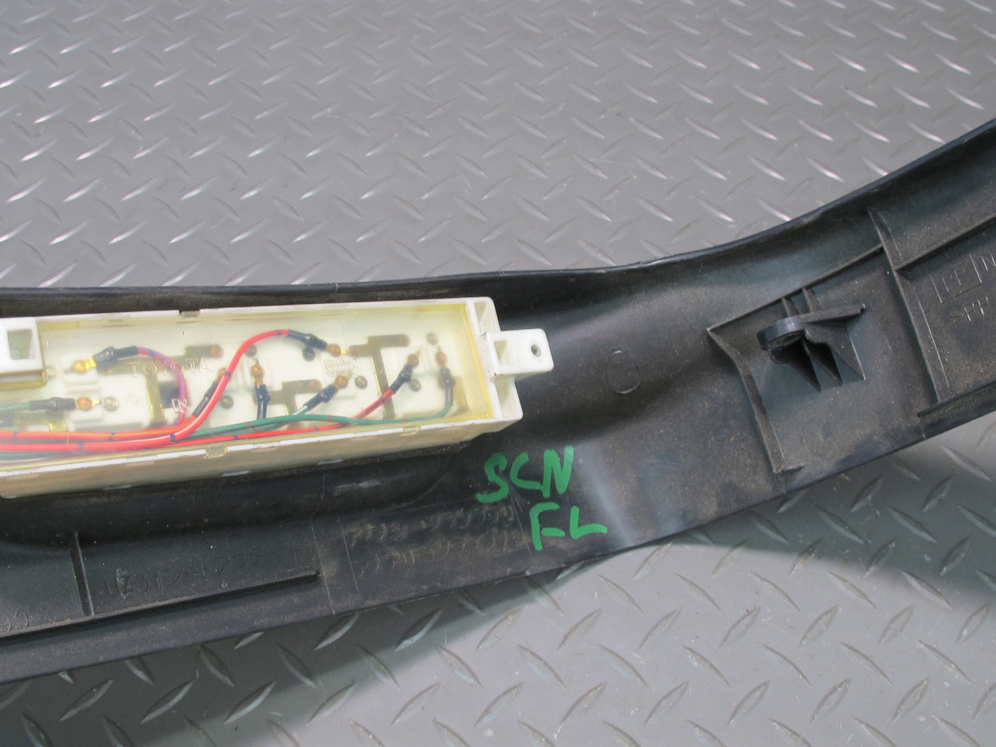 95-00 Lexus JZZ31L SC400 SC300 Front Left Seat Lower Trim w Switches Black OEM