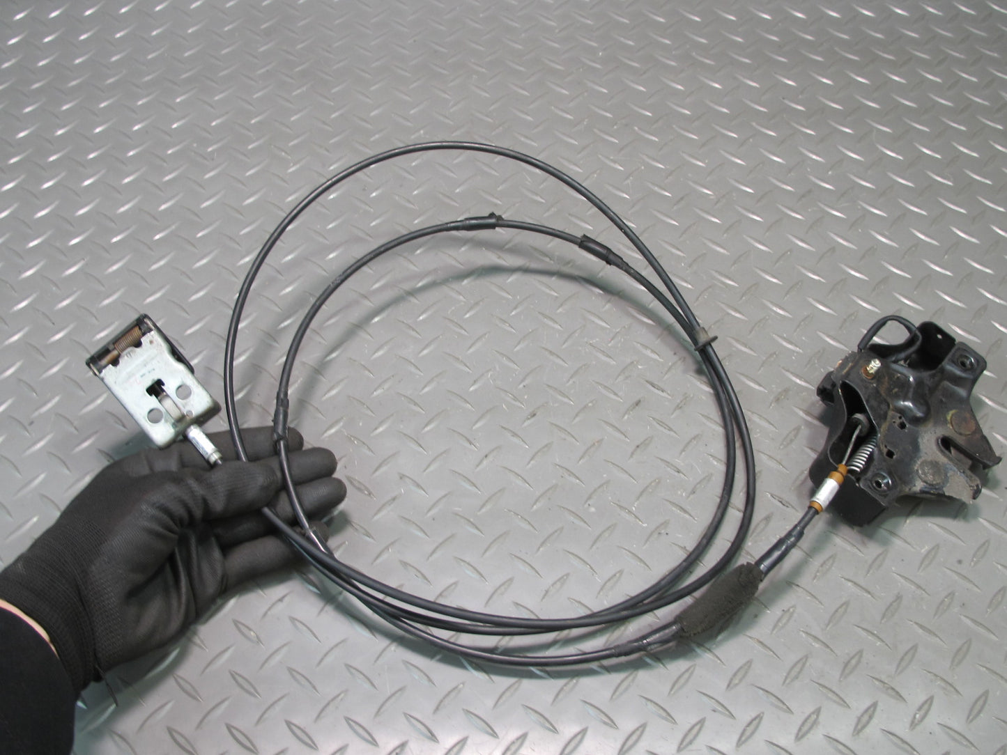 92-00 Lexus JZZ31 SC400 SC300 Front Hood Lock Latch Release Cable Handle Set OEM