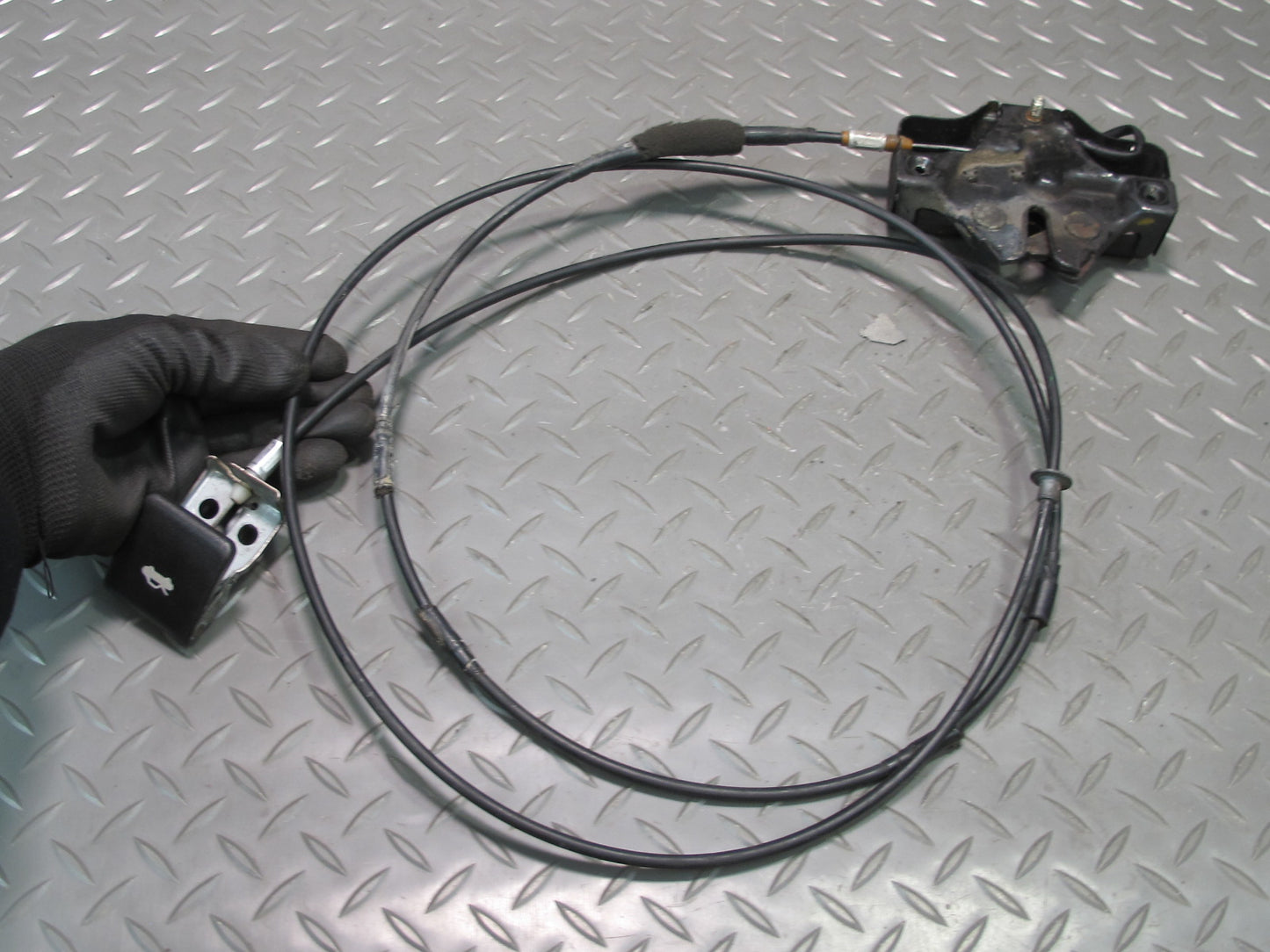 92-00 Lexus JZZ31 SC400 SC300 Front Hood Lock Latch Release Cable Handle Set OEM