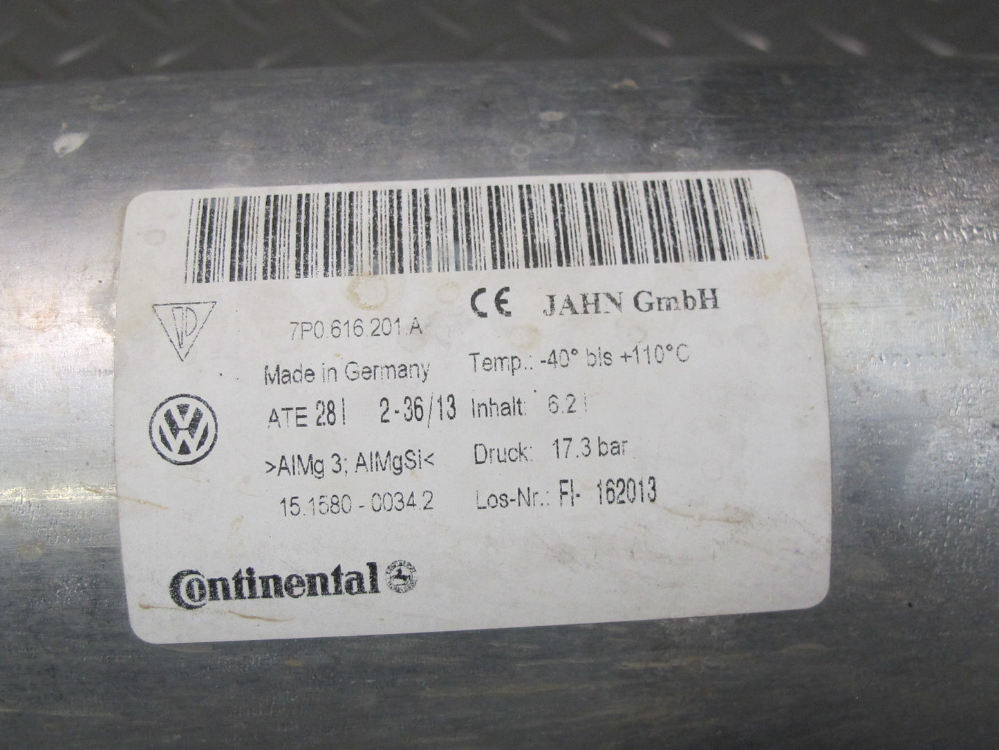 2011-2018 Porsche Cayenne 958 Air Suspension Tank Reservoir 7P0616201A