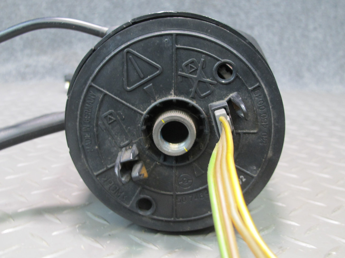 94-95 Mercedes 300D W124 Steering Column & Cover w Turn Wiper Cruise Switch OEM