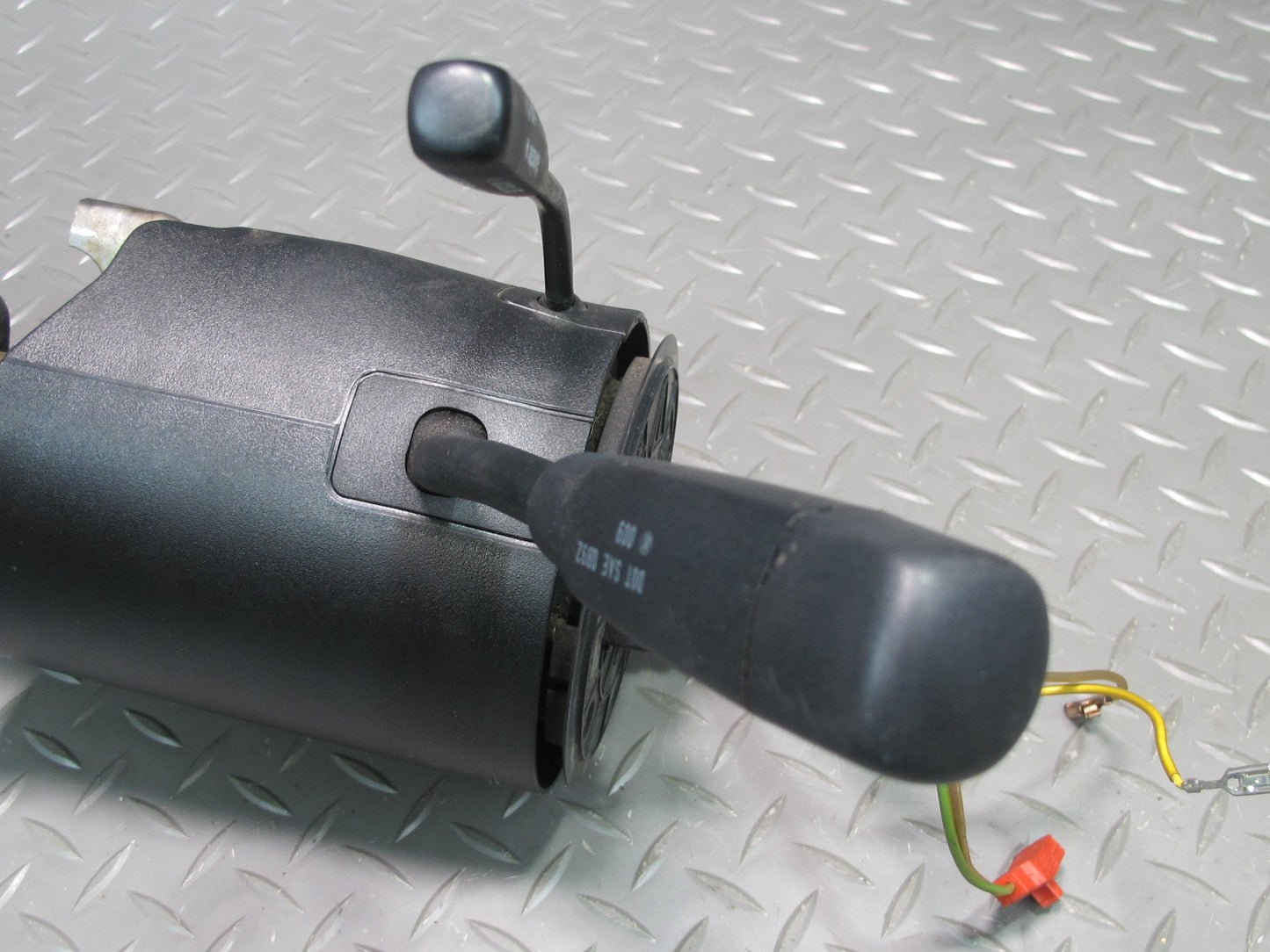 94-95 Mercedes 300D W124 Steering Column & Cover w Turn Wiper Cruise Switch OEM