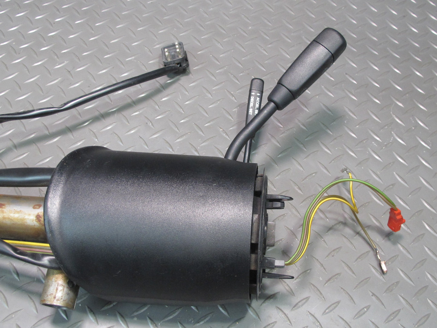 94-95 Mercedes 300D W124 Steering Column & Cover w Turn Wiper Cruise Switch OEM