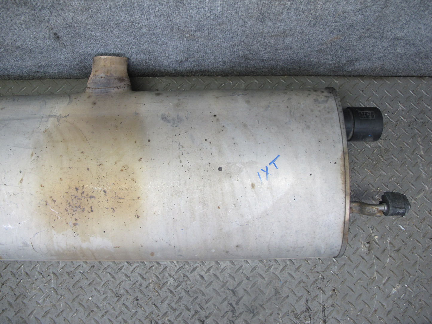 13-17 BMW F25 X3 28ix 2.0L Rear Exhaust Muffler w Tips 81K Miles 7629636 OEM