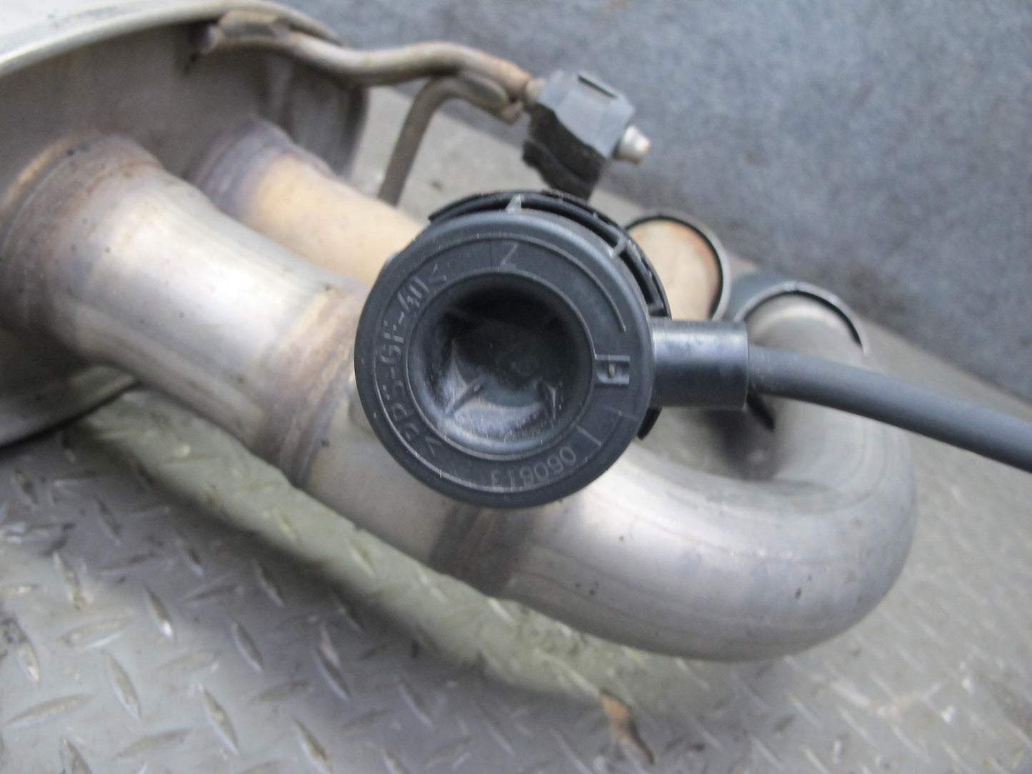 13-17 BMW F25 X3 28ix 2.0L Rear Exhaust Muffler w Tips 81K Miles 7629636 OEM