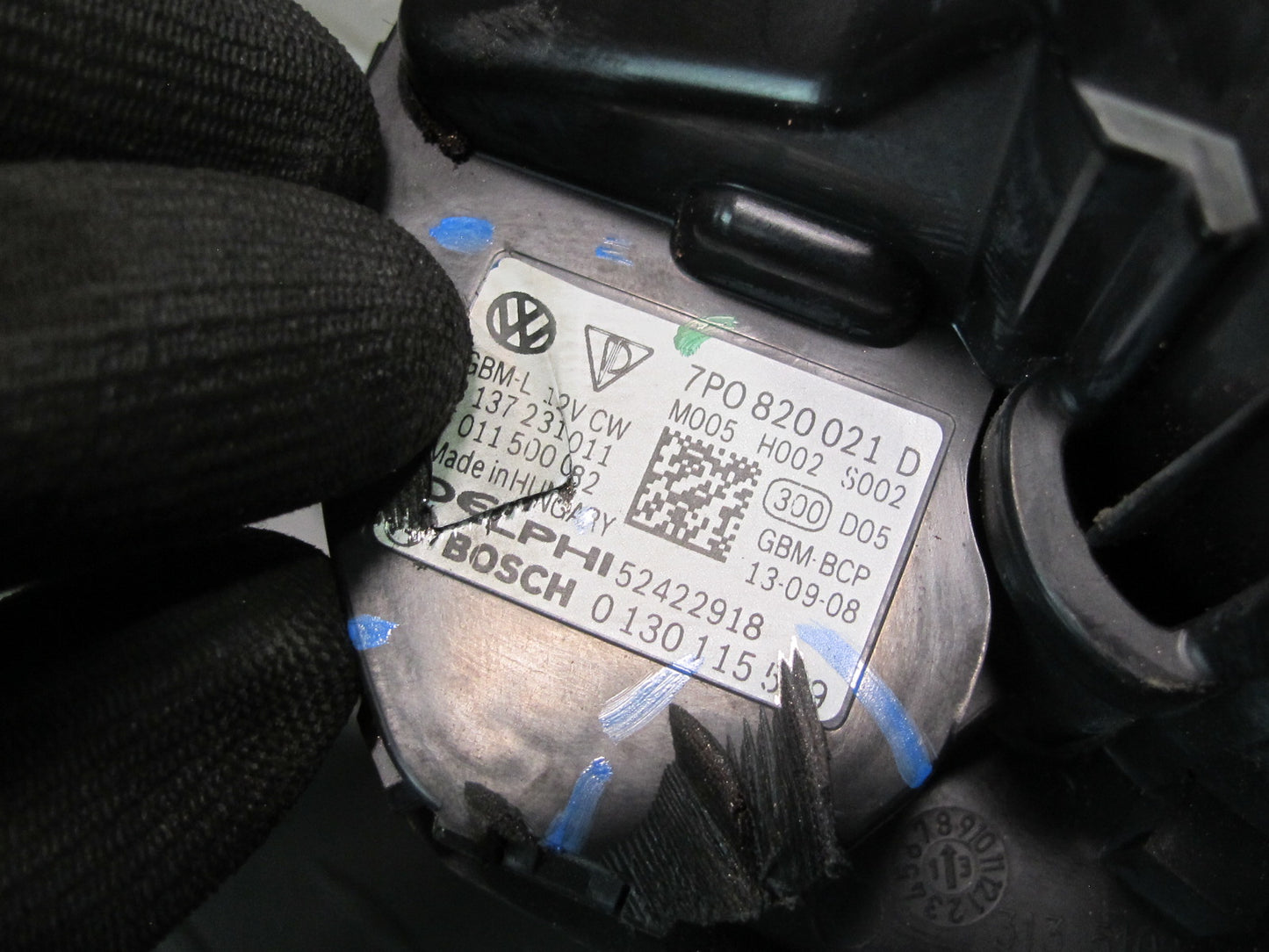 2011-2018 Porsche Cayenne 958 A/C Heater Climate Blower Motor Fan