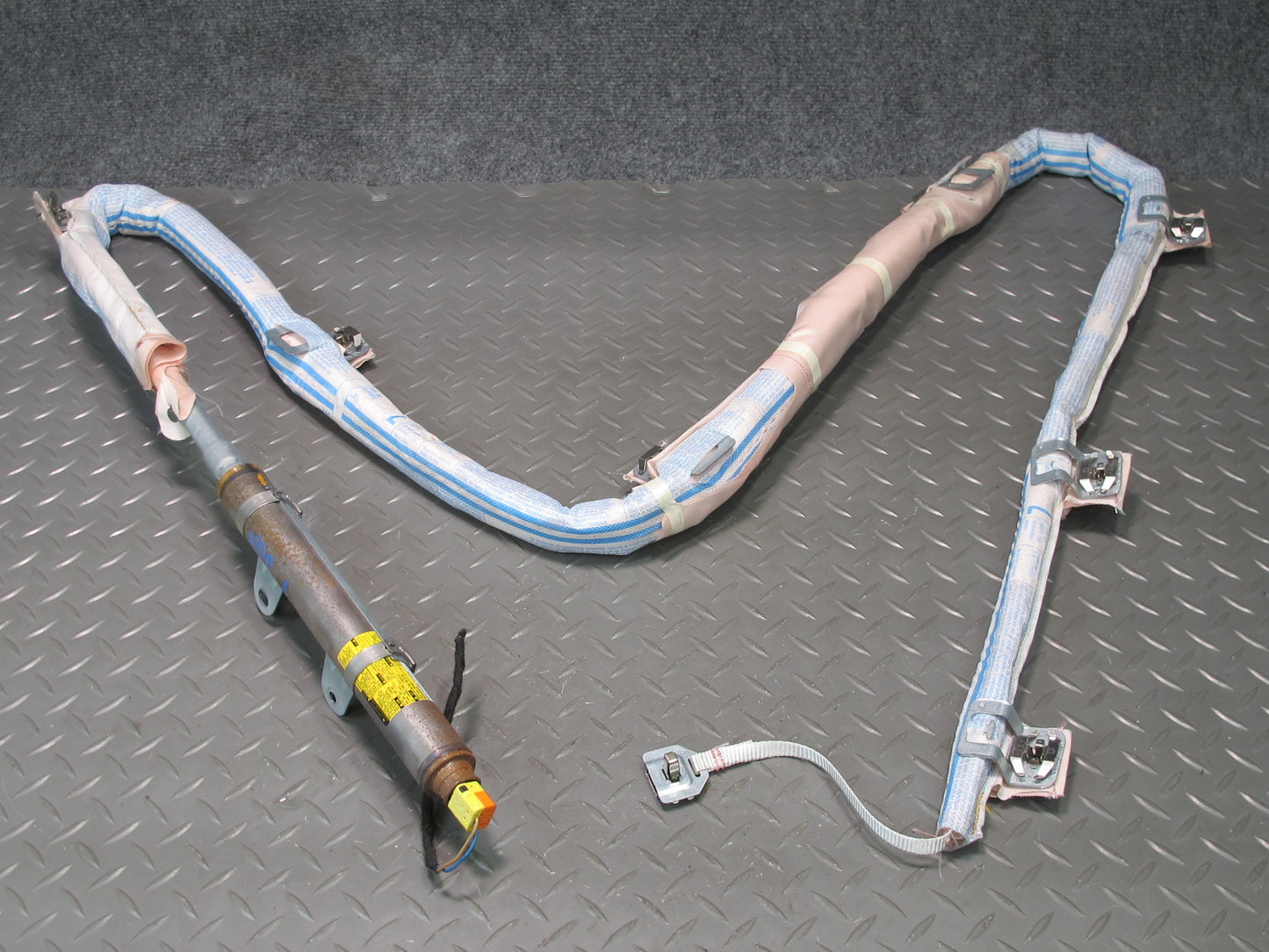 11-18 PORSCHE CAYENNE LEFT DRIVER SIDE ROOF SRS AIRBAG 7P5880741C OEM