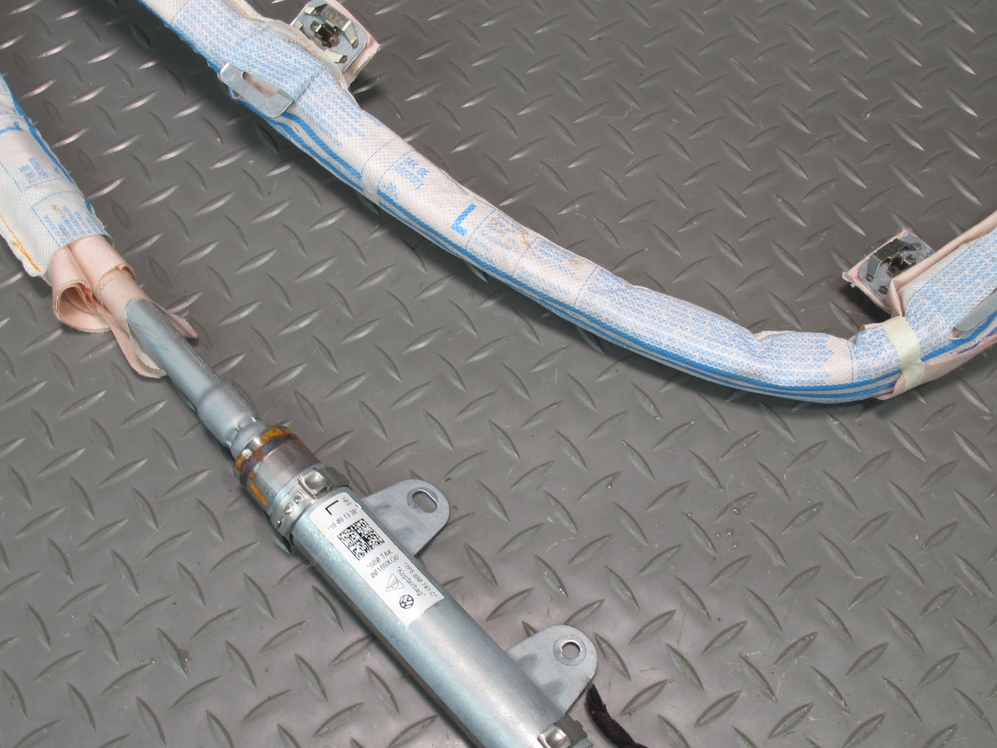 11-18 PORSCHE CAYENNE LEFT DRIVER SIDE ROOF SRS AIRBAG 7P5880741C OEM