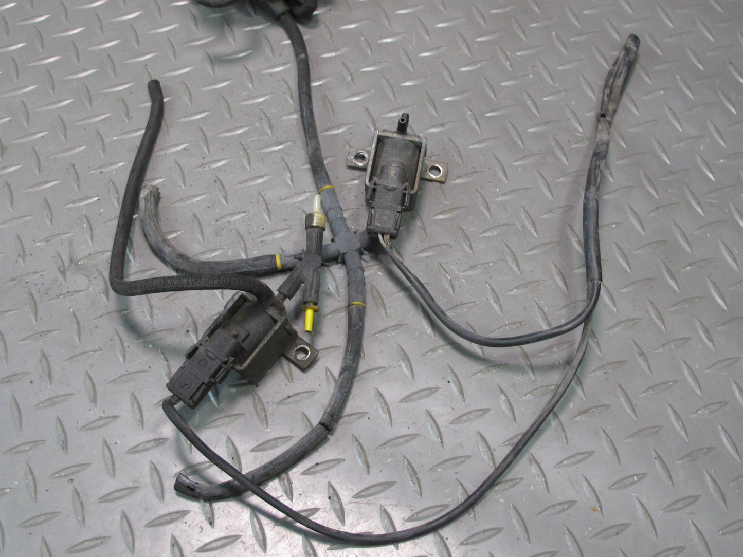 93-95 Mercedes W124 300D OM606 Set of 3 Vacuum Solenoid Valve & Converter OEM