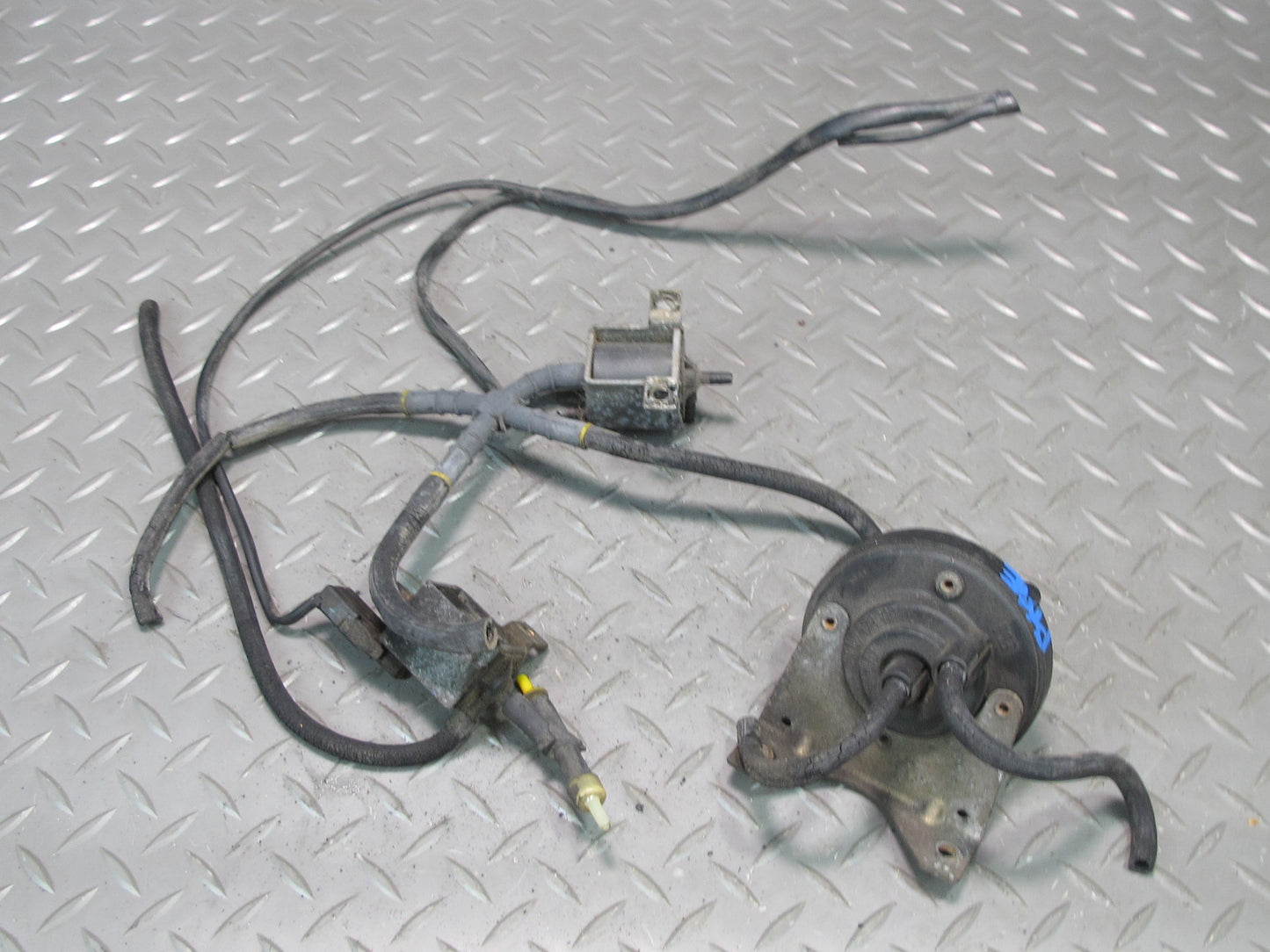 93-95 Mercedes W124 300D OM606 Set of 3 Vacuum Solenoid Valve & Converter OEM