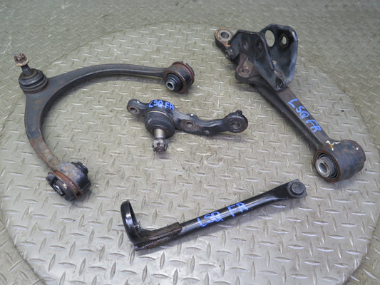 98-00 Lexus UCF20L LS400 Set of 4 Front Right Upper & Lower Control Arm 102K OEM