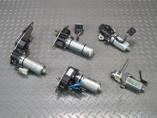 01-06 BMW E46 330ci Convertible Set of 5 Front Left Seat Adjust Motor OEM