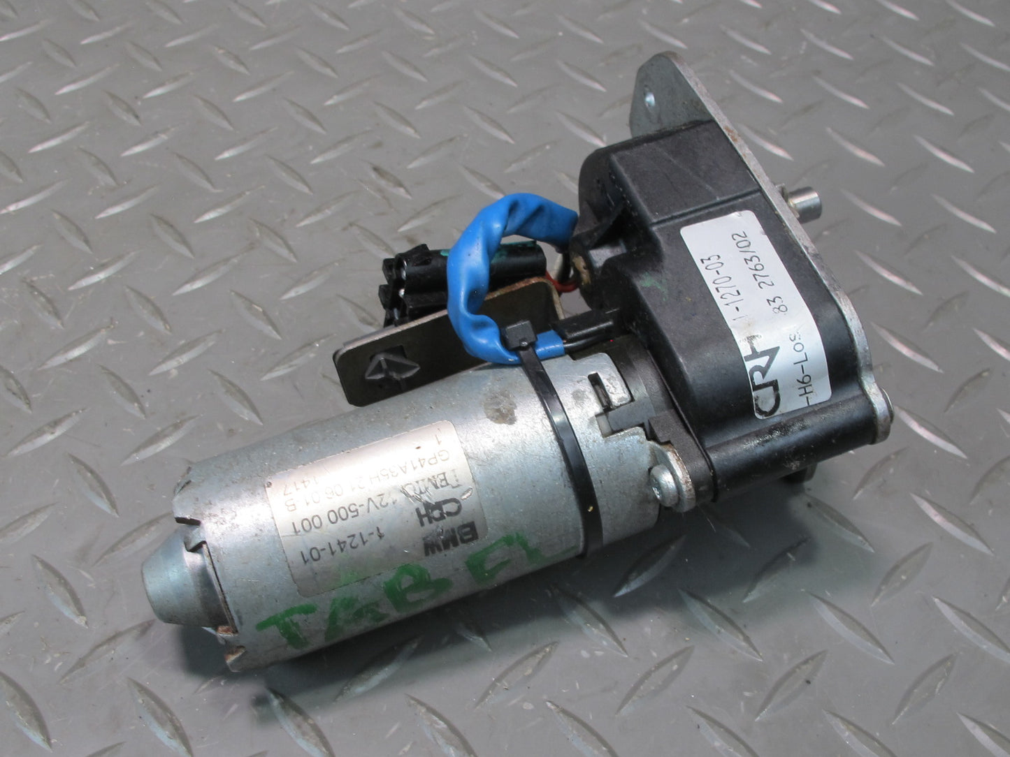 01-06 BMW E46 330ci Convertible Set of 5 Front Left Seat Adjust Motor OEM