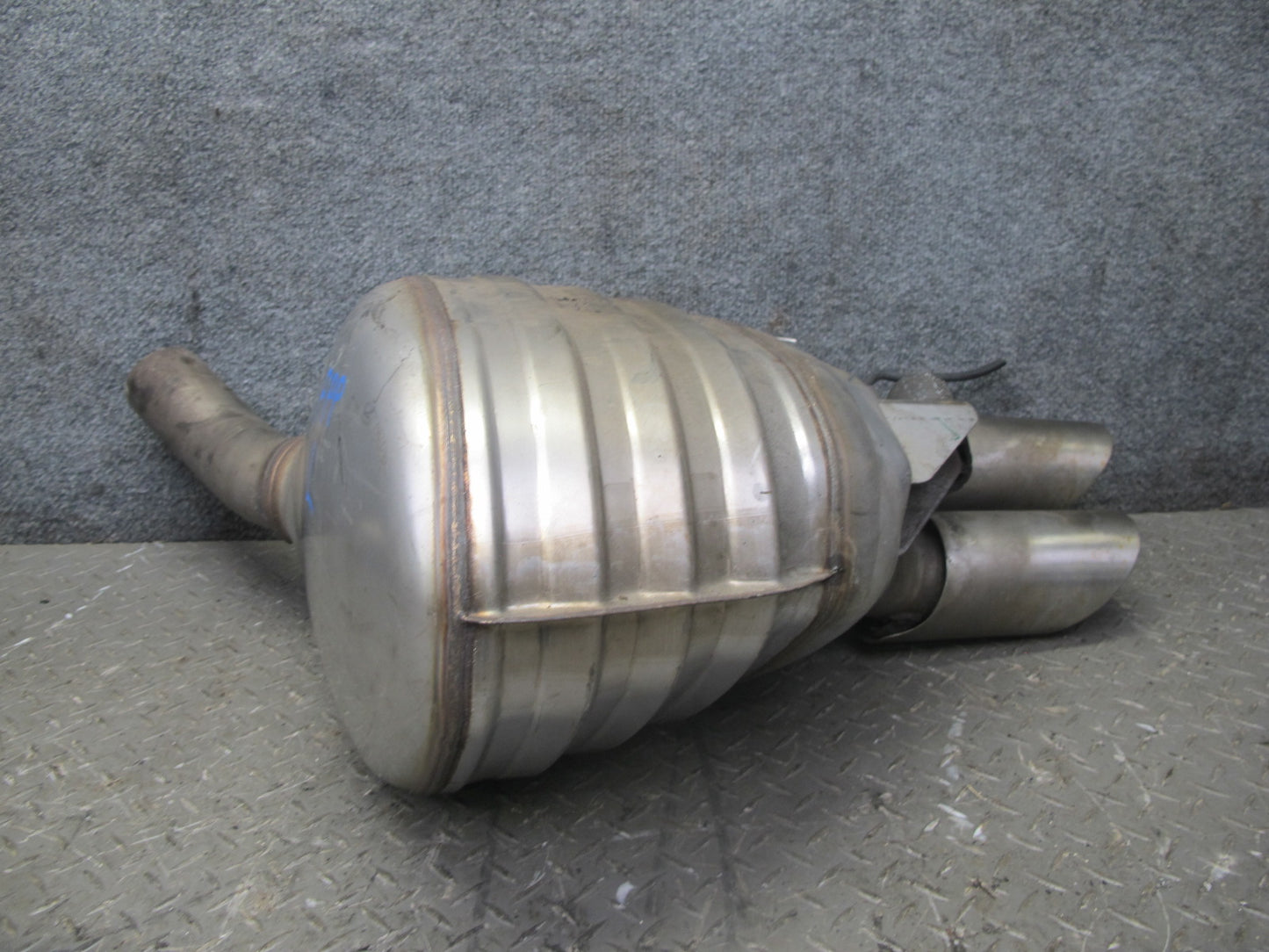 17-21 Porsche Panamera 4S 971 Rear Left Exhaust Muffler 971253351B 44K Miles