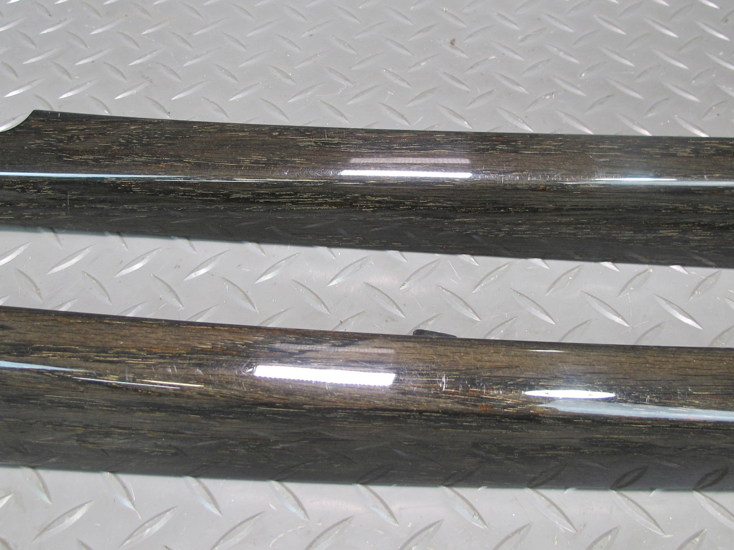 14-18 BMW F15 X5 Set of 2 Left & Right Center Console Wood Trim Cover Panel OEM