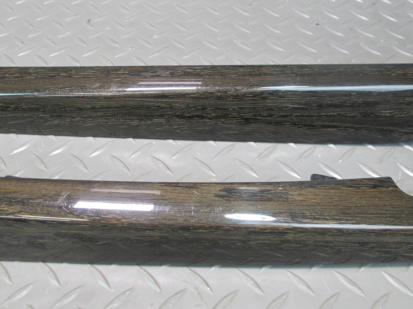 14-18 BMW F15 X5 Set of 2 Left & Right Center Console Wood Trim Cover Panel OEM