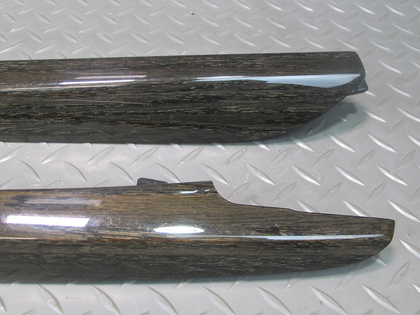 14-18 BMW F15 X5 Set of 2 Left & Right Center Console Wood Trim Cover Panel OEM