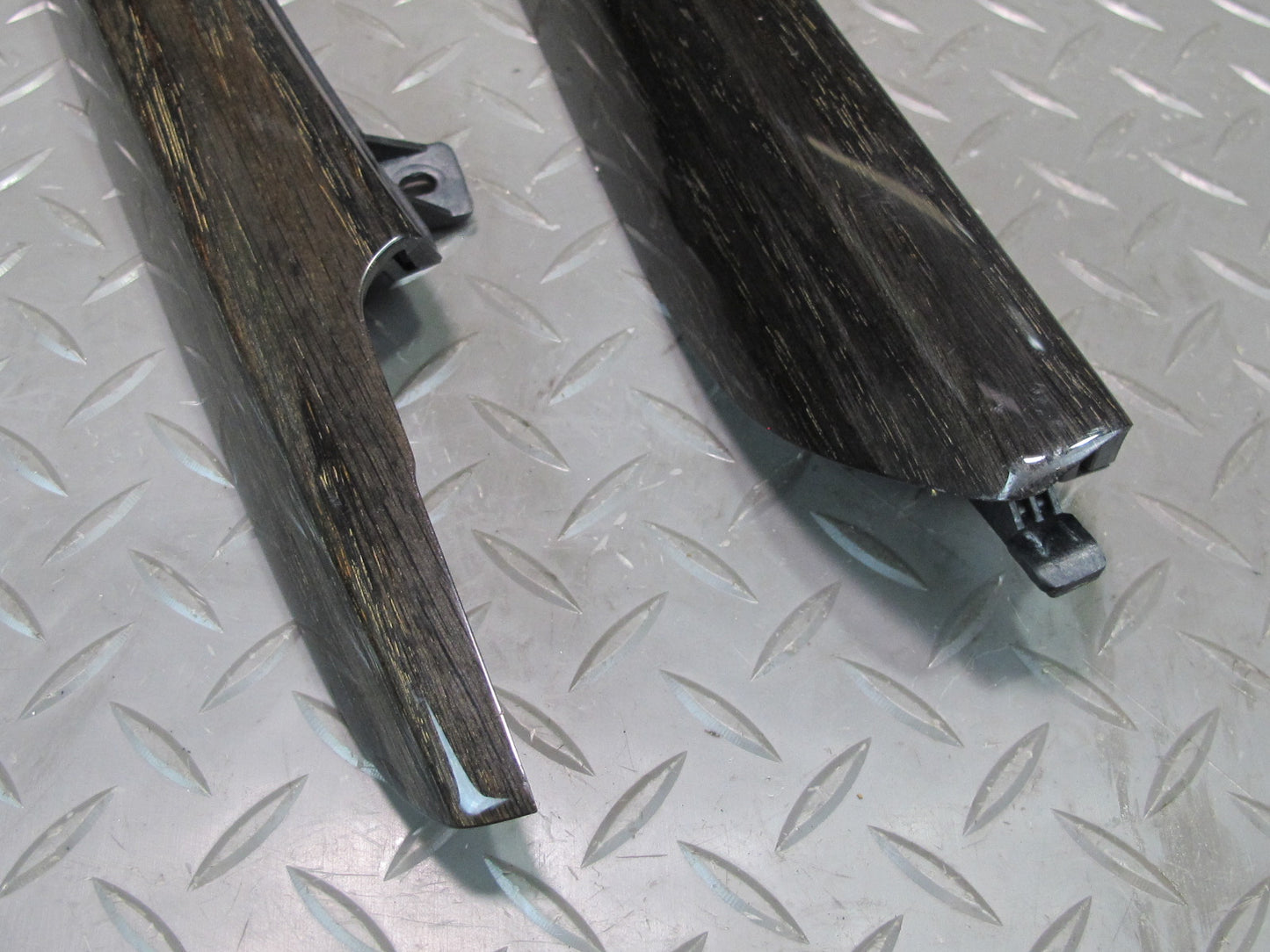 14-18 BMW F15 X5 Set of 2 Left & Right Center Console Wood Trim Cover Panel OEM