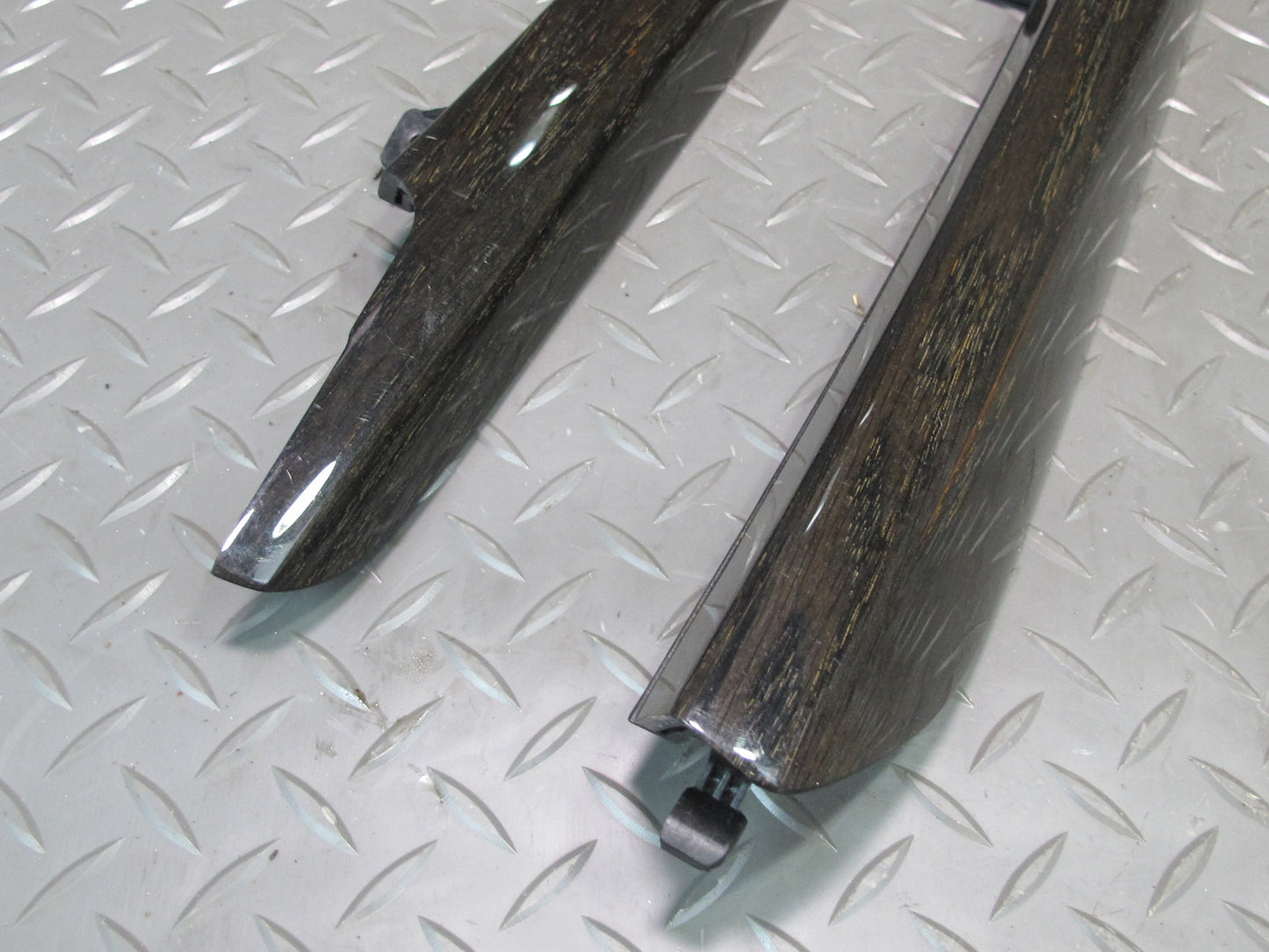 14-18 BMW F15 X5 Set of 2 Left & Right Center Console Wood Trim Cover Panel OEM