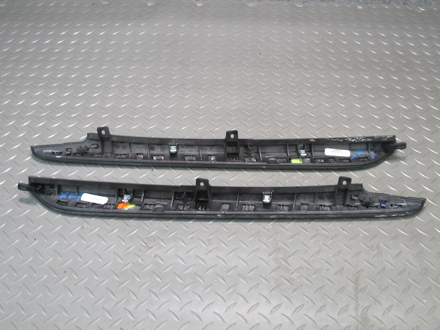 14-18 BMW F15 X5 Set of 2 Left & Right Center Console Wood Trim Cover Panel OEM