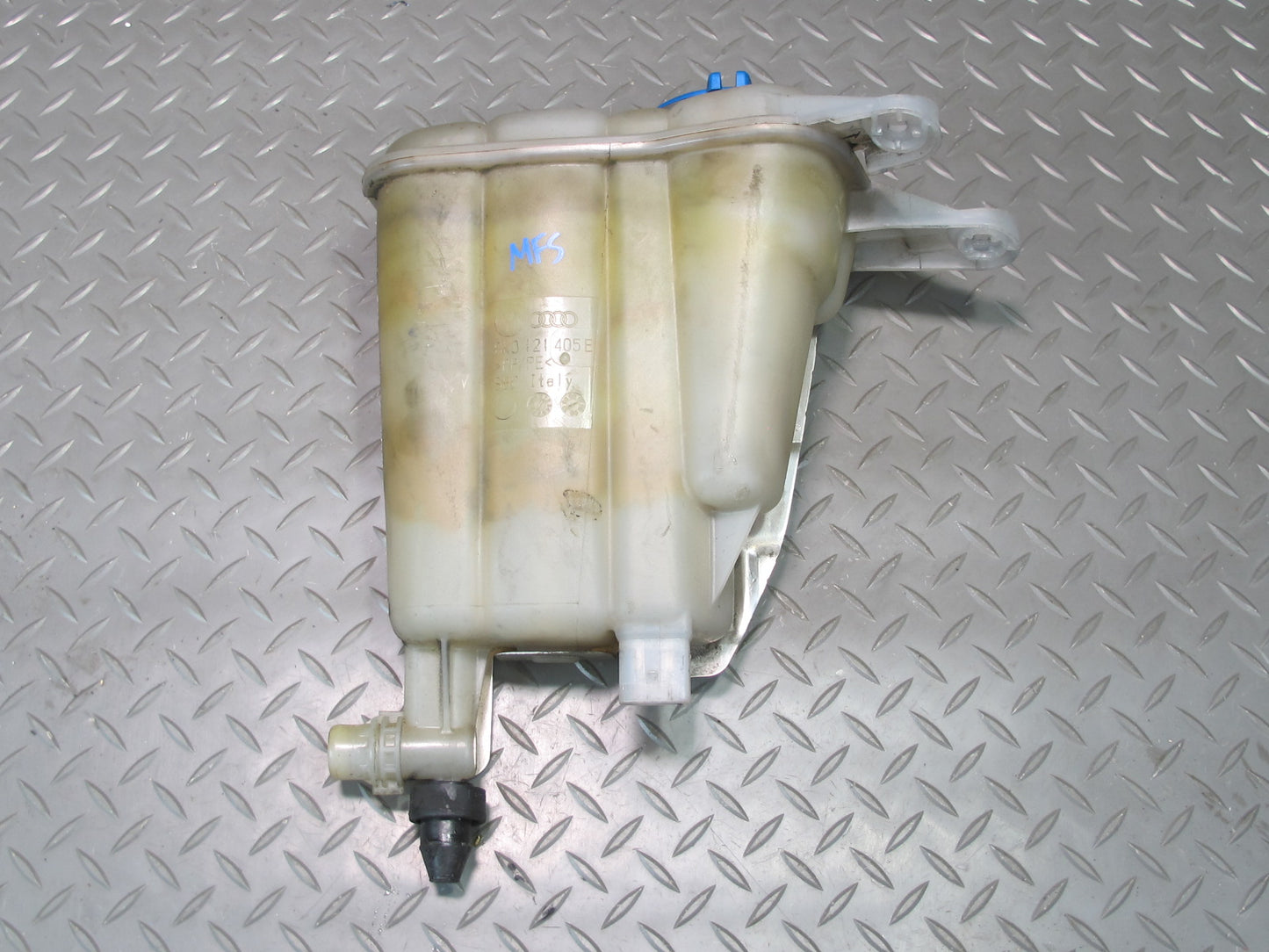 08-12 Audi 8T S5 4.2L Engine Coolant Expansion Overflow Reservoir Tank OEM