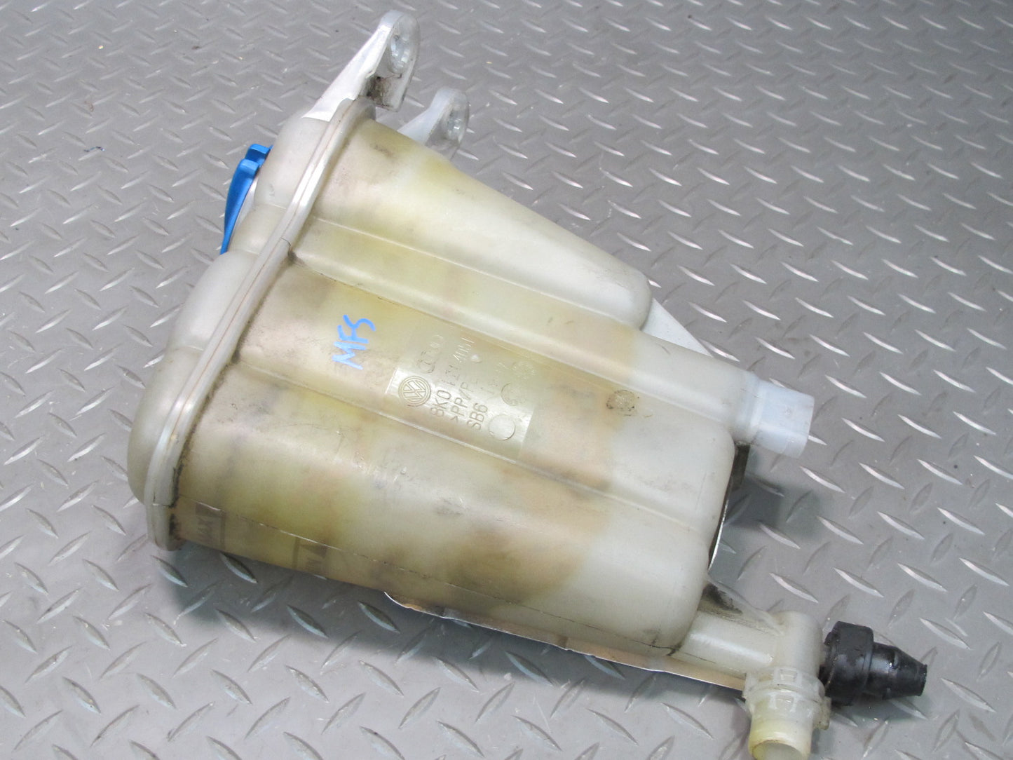 08-12 Audi 8T S5 4.2L Engine Coolant Expansion Overflow Reservoir Tank OEM