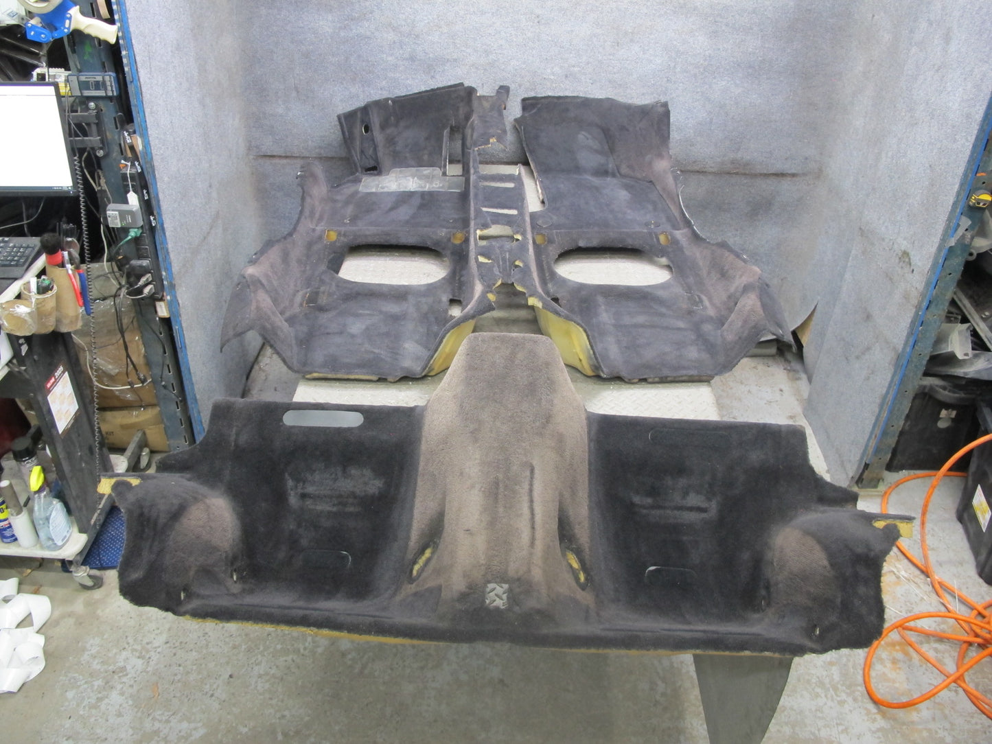 2000-2004 Porsche 911 996 Convertible Front & Rear Interior Floor Carpet Set