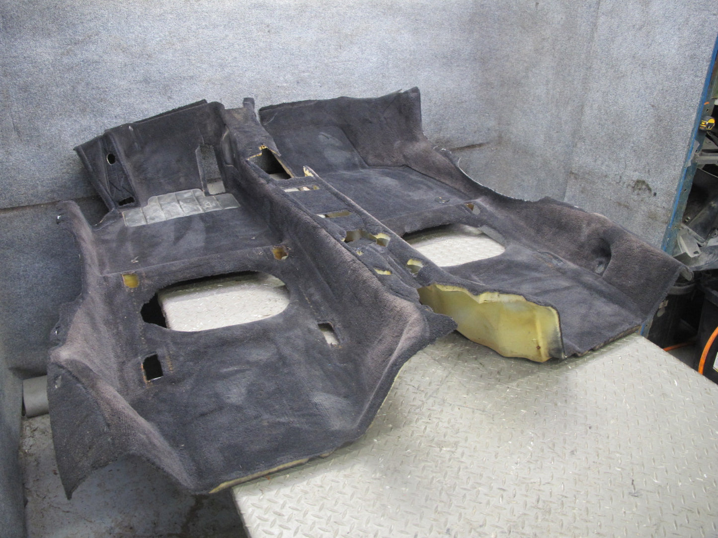 2000-2004 Porsche 911 996 Convertible Front & Rear Interior Floor Carpet Set