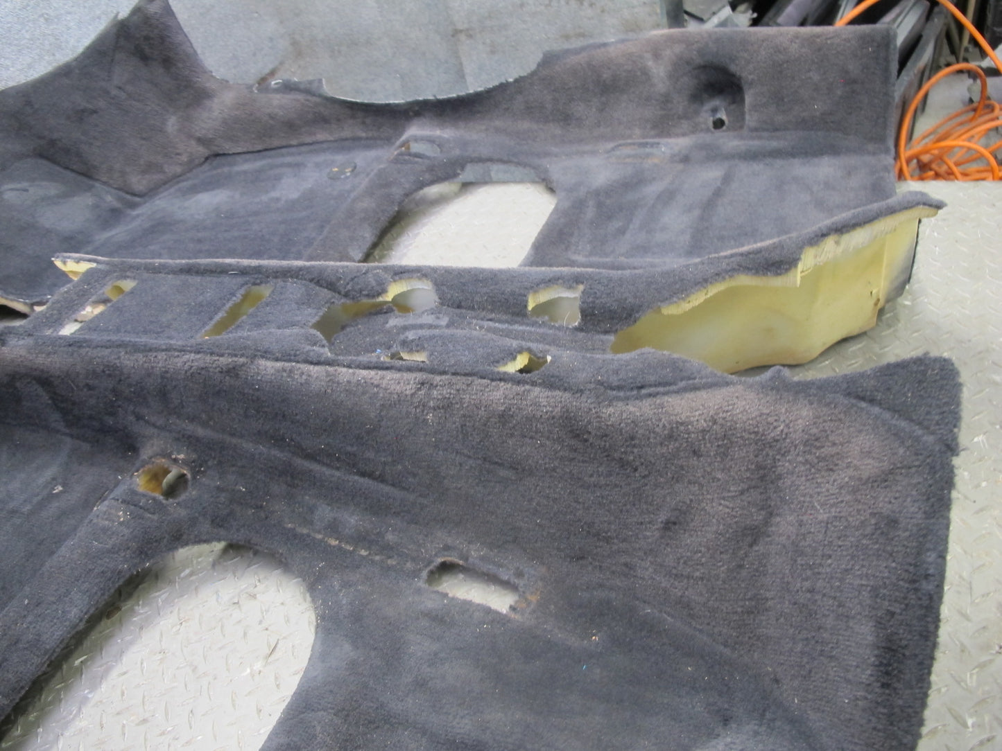 2000-2004 Porsche 911 996 Convertible Front & Rear Interior Floor Carpet Set